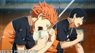 HAIKYUU Hinata and Kageyama Best Moments  Hinata and Kageyama Insane Quick Attack [upl. by Osicnarf202]