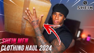 Shein Men Try onClothing Haul 2024 600 clothing haul [upl. by Nylear]