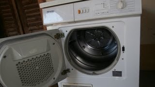 Miele Novotronic T457 C Kondenzációs szárítógépCondenser Dryer [upl. by Pippy]