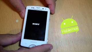 HowTo  Update ICS Xperia Mini Pro SK17a  Español [upl. by Nyledaj]