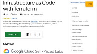 Infrastructure as Code with Terraform  GSP750  Google Cloud  QUICKGCPLAB  2024 qwiklabs [upl. by Nanor]