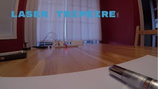 Invisible laser tripwire with arduino [upl. by Aubreir]