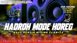 HADROH MODE HOREG BASS BERSIH MIXING CLARITY  Wajib Pakai Sound [upl. by Rovelli20]