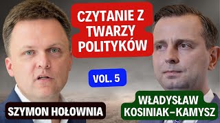 Szymon Hołownia i Władysław KosiniakKamysz Czytanie z twarzy polityków wg medycyny chińskiej vol5 [upl. by Awjan]