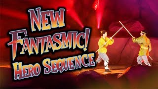 NEW Hero Sequence in Fantasmic  Disneys Hollywood Studios 2022 [upl. by Dedrick]