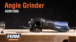 FERM Angle Grinder  500 Watt  115mm  AGM1086 [upl. by Enilarac]