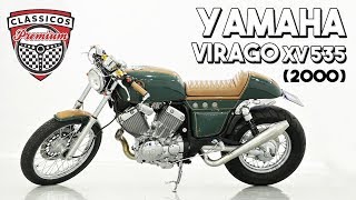 Yamaha Virago XV535 2000  Café Racer  Clássicos Premium [upl. by Minsk]