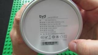 Unboxing Xiaomi Yeelight Bedside Lamp XMCTD01YL [upl. by Gillette596]