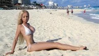 Valeria Lukyanova the Real Life Barbie Doll Is she real [upl. by Ilecara]