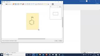 Drawing Chemical Structures on MS Word using Chem4Word Plugin [upl. by Pietje831]