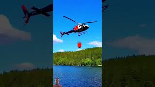 Airplanes And Helicopters Used ForFirefighting viral foryou brainfix [upl. by Bein910]