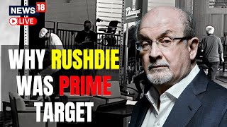 Salman Rushdie News  Salman Rushdie  Salman Rushdie Attacked In New York  English News Live [upl. by Laeahcim]