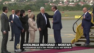 Uspostavljena direktna avionska linija BeogradMostar [upl. by Rosenberg]