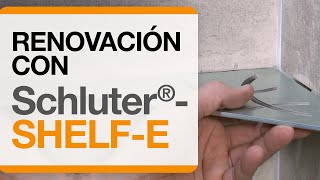 Cómo instalar el estante Schluter®SHELFE Renovación [upl. by Yekcir479]