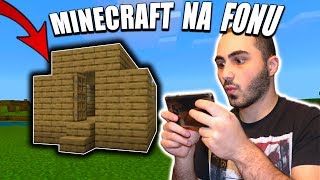 MOJA PRVA KUCA   MINECRAFT NA FONU [upl. by Stonwin]