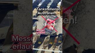 Tankstellen in Australien🔪🗡️messertankstelle shorts new [upl. by Yhtamit786]