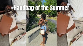 You NEED this SUMMER BAG  Zara Bucket Bag Unboxing and Customization [upl. by Ahser357]