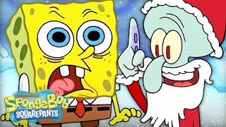 SpongeBobs BEST Holiday amp Winter Moments ❄️  45 Minute Compilation  SpongeBob [upl. by Glyn104]