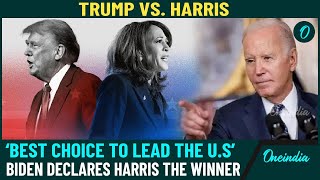 ‘A Clear Win’ Biden Hails Harris as Debate Champion Amid Trump’s Fiery Attacks [upl. by Dott]