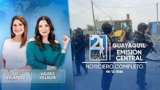 Noticiero de Guayaquil Emisión Central 06122024 [upl. by Asiar]