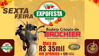 RODEIO CRIOULO DE BROCHIERSEXTA DE TARDE 14 DE ABRILDE 2023  BROCHIERRS [upl. by Notlem]