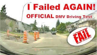 Driving Test I FAILED AGAIN Nervous and unsure student repeatedly fails driving test [upl. by Pontias538]