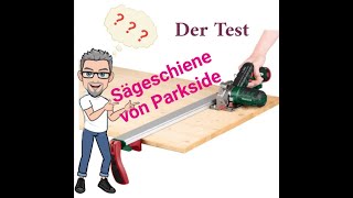 Test Parkside Klemm und Führungsschiene [upl. by Llekim]