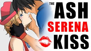 The Truth About Pokémons Ash x Serena Kiss [upl. by Jyoti]