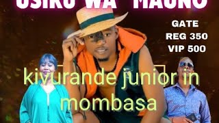 KIVURANDE JUNIORlive show mombasa USIKI WA MAUNO Kenyamombasa [upl. by Winshell]