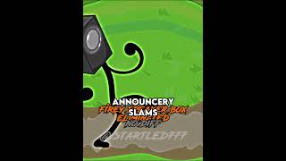 Announcer vs Firey Speaker Box  BFDI Announcer vs All Hosts Pt 1 shorts [upl. by Ani]