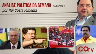 Análise Política da Semana  142017 [upl. by Mecke]