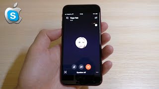 Skype Incoming Call iOS [upl. by Eittol]