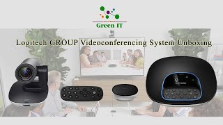 Logitech GROUP Videoconferencing System Unboxing [upl. by Ennej]