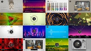 50 Audio Spectrum Music Visualizers  After Effects Template  ★ AE Templates [upl. by Annekahs231]