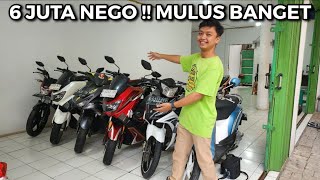 UPDATE STOK MOTOR BEKAS 6 JUTAAN TERBARU  HARGA MASIH BISA DI NEGO [upl. by Cousin314]