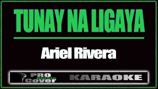 Tunay Na Ligaya  ARIEL RIVERA KARAOKE [upl. by Suiram]