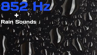 852 Hz  Sleep Music  Rain Sounds for Sleeping  Healing Frequency  White Noise  852 hertz [upl. by Anitnerolf919]