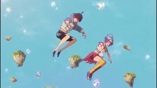 Uta and Hibiki jump together  Bubble Anime 2022 [upl. by Karleen]