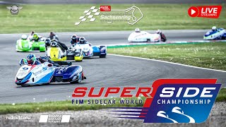 Sidecar World Championship  Sachsenring  2023  sprintrace 1  ENGLISH [upl. by Llevert829]