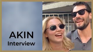 Akin Akinozu ❖ Street Interview with Sandra ❖ CAPTIONED 2022 [upl. by Alius264]