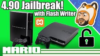 How to Jailbreak Your PS3 on Firmware 490 or Lower with Flash Writer SelfHosted [upl. by Winfield]