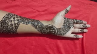 Unique mehndi design for front hand ll [upl. by Nagrom]