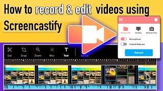 How to Record Video with Screencastify  Full Tutorial 2022 [upl. by Worth]