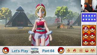 Lets Play Pokemon Legends Arceus Part 65 Post Game Request  Iridas Wish [upl. by Dnaleel]