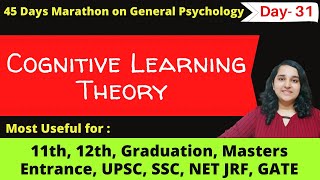 Cognitive Learning Theory in Hindi Tolmans Latent Learning Mind Review [upl. by Eylhsa]