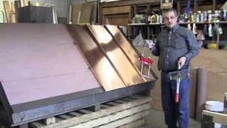 Standing Seam Metal Roofing Installation Basics Part 2 [upl. by Sama]