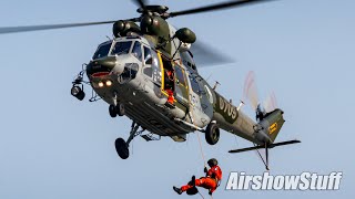 Amazing W3 Sokol Helicopter Demo Czech Air Force  Airshow Radom 2023 [upl. by Gasser]