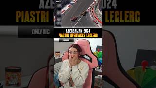 Piastris STUNNING Overtake On Leclerc 💥  2024 Azerbaijan Grand Prix [upl. by Dorri]