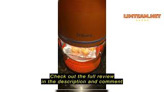 Review Fritaire NonToxic Air Fryer  Glass AirFryer 5 Quart w 360 Visibility SelfCleaning 400F [upl. by Ardnael]