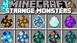 Minecraft DONT TOUCH THE STRANGE MOB SPAWNERS MOD  DANGEROUS MONSTERS INSIDE  Minecraft Mods [upl. by Lenka]